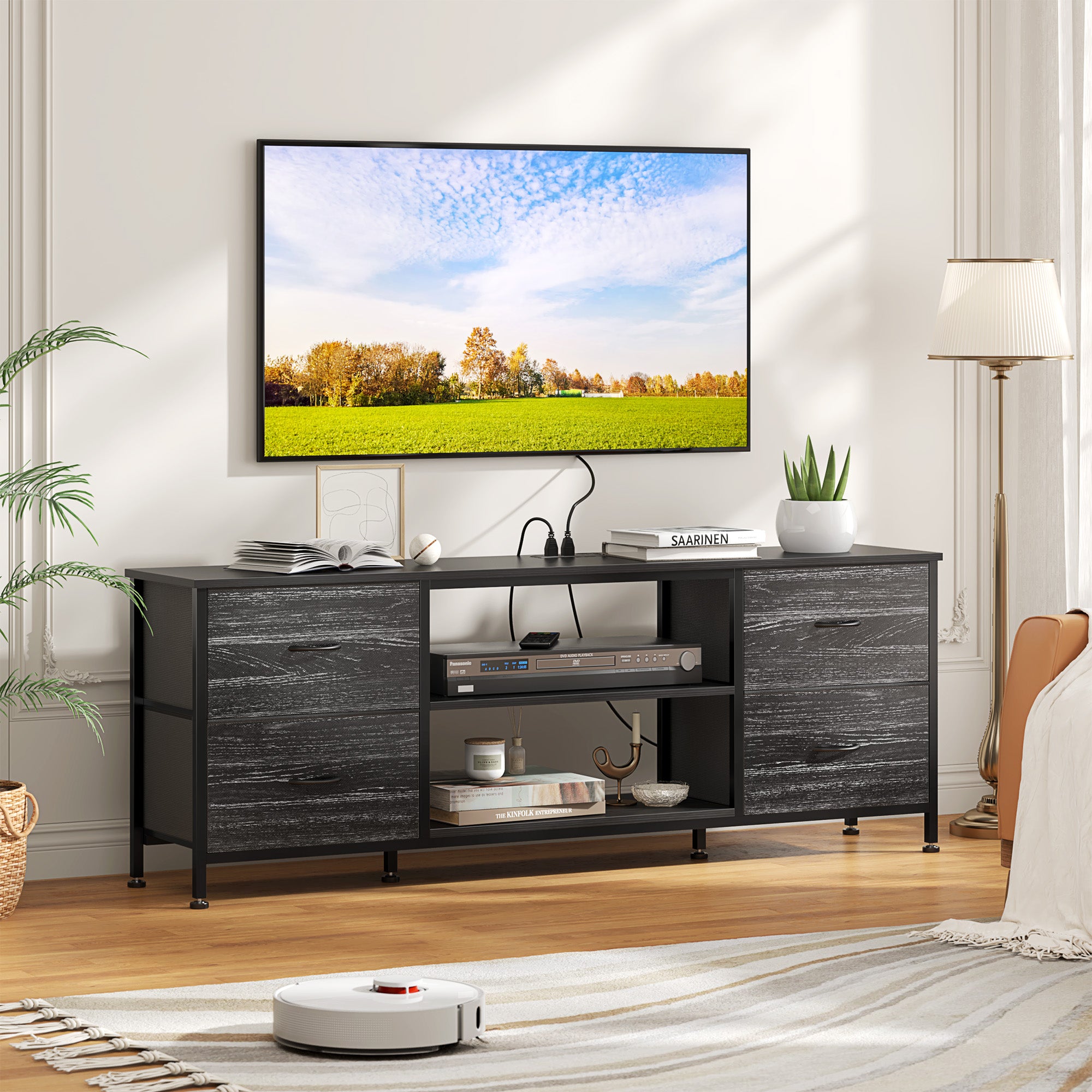 GIKPAL Dresser TV Stand for TVs up to 50