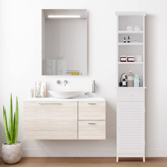 ONME Bathroom Storage Cabinet, Narrow Tall Slim Floor Cabinet