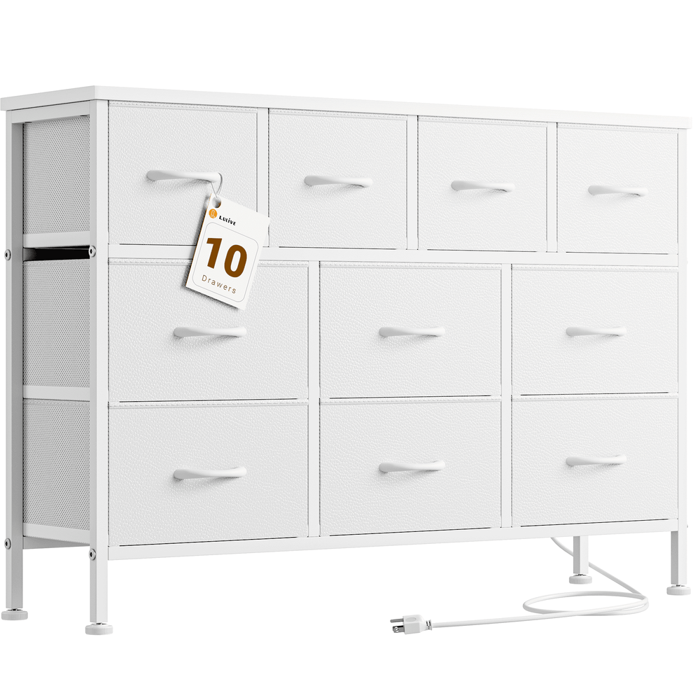 GIKPAL Dresser TV Stand 10 Drawer Bedroom Power Outlet Chest Drawers 55 Long TV PU Storage Organization White 902e7ed8 7ba1 4ce7 92d9 96197d75c330.c8412f8dc3c4e2df08cdc97e85be8f4b ?v=1695286489&width=990