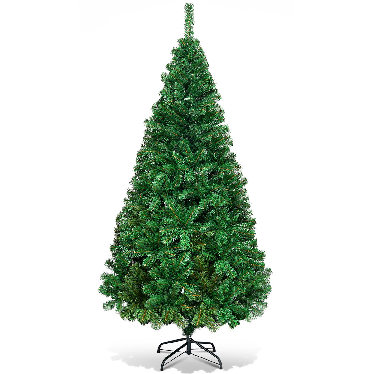 Lulive 6Ft Artificial PVC Christmas Tree Stand Indoor Outdoor Green